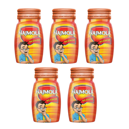 Dabur Hajmola Regular (Bundle 5 x 120 Tabs)