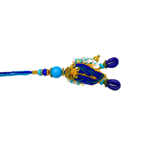 Ethnic Jhumka Rakhi (1pcs) - Image 2