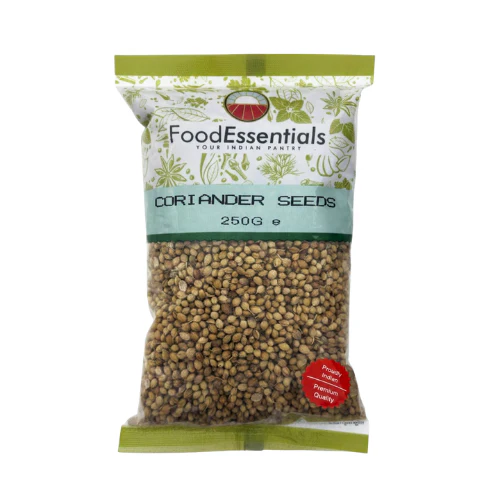 Food Essentials Coriander Seeds / Dhania Whole (250g)