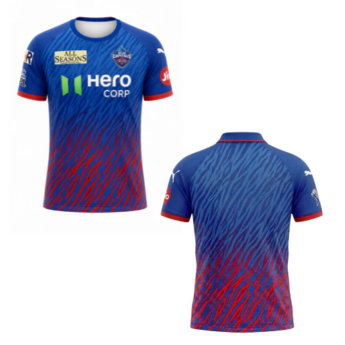 IPL 2026 Delhi Capitals Fan Edition Replica Team Jersey - XL (1pc)