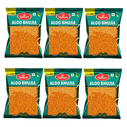 Haldiram's Aloo Bhujia (Bundle of 6 x 200g)