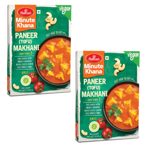Haldiram's Paneer Makhani (Tofu) (Vegan) (Bundle of 2 x 300g)