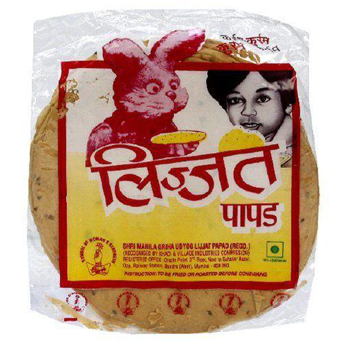 Lijjat Papad / Papadum - Punjabi Masala (Bundle of 2 x 200g) - Image 2