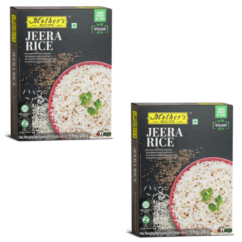 Mother's Recipe Ready to Eat Jeera Rice (Bundle of 2 x 280g)