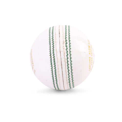 SG Club White Cricket Leather Ball (1pc) - Image 2