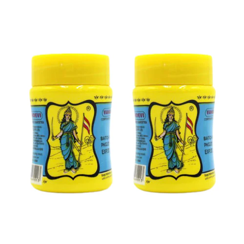 Vandevi Asafoetida / Hing Powder Yellow (Bundle of 2 x 100g)